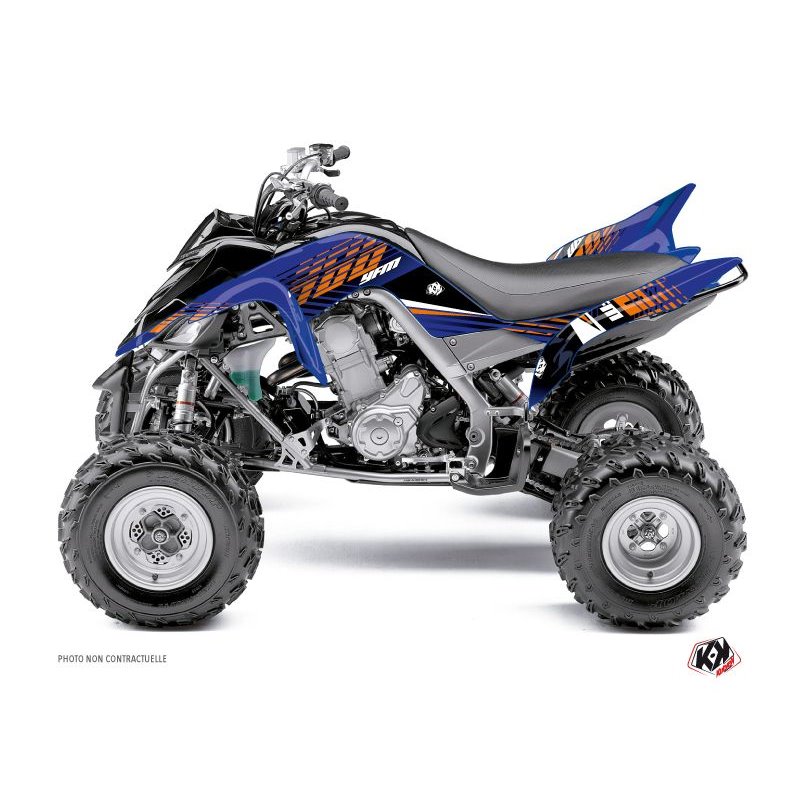 Kit Déco Quad Flow Yamaha 700 Raptor Orange (2006-2012)