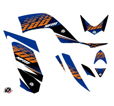 Kit Déco Quad Flow Yamaha 700 Raptor Orange (2006-2012)