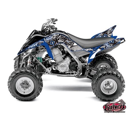 Kit Déco Quad Demon Yamaha 700 Raptor Bleu (2006-2012)