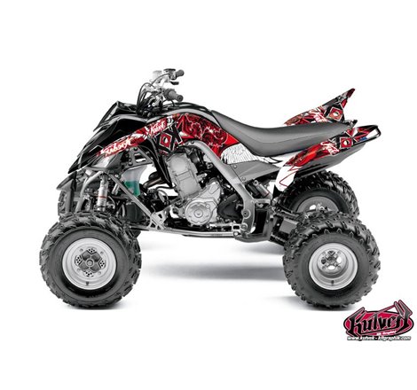 Kit Déco Quad Demon Yamaha 700 Raptor Rouge (2006-2012)