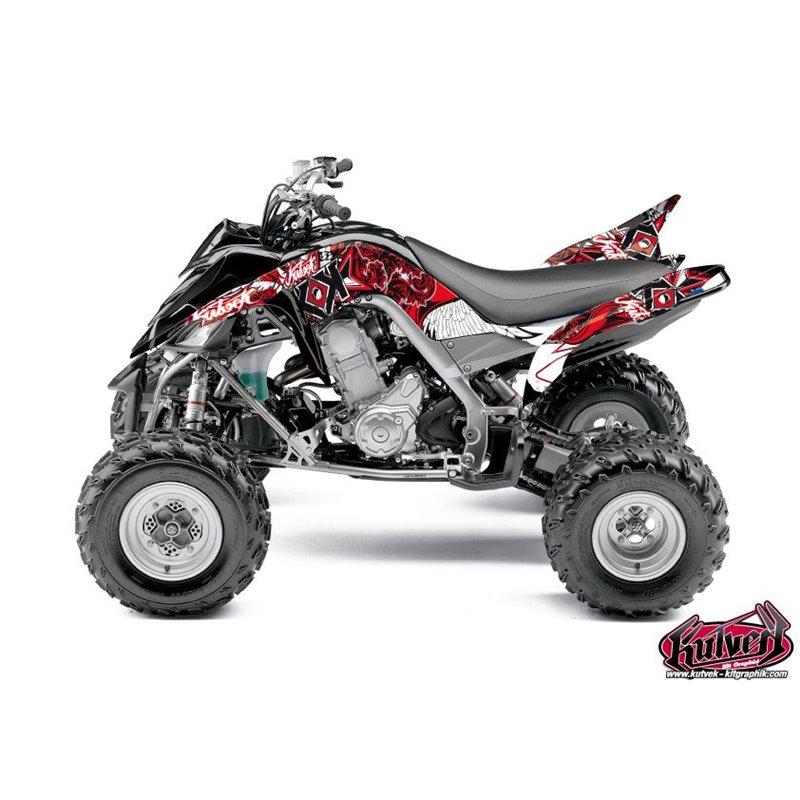 Kit Déco Quad Demon Yamaha 700 Raptor Rouge (2006-2012)