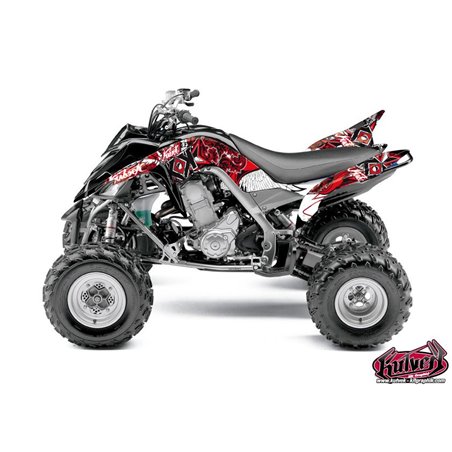Kit Déco Quad Demon Yamaha 700 Raptor Rouge (2006-2012)