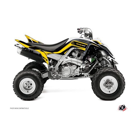 Kit Déco Quad Corporate Yamaha 700 Raptor Jaune 60th Anniversary (2006-2012)