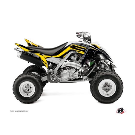 Kit Déco Quad Corporate Yamaha 700 Raptor Jaune 60th Anniversary (2006-2012)