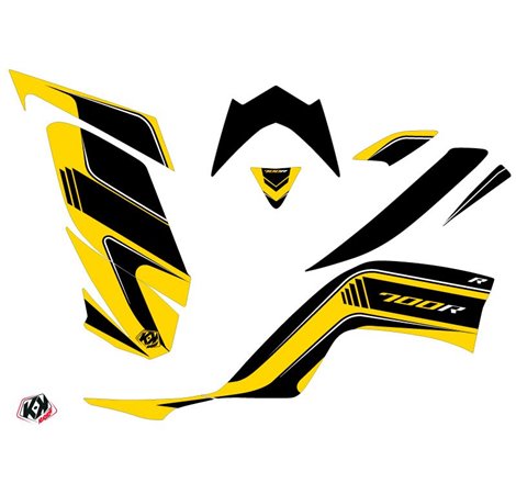 Kit Déco Quad Corporate Yamaha 700 Raptor Jaune 60th Anniversary (2006-2012)