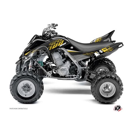 Kit Déco Quad Flow Yamaha 700 Raptor Jaune 60th Anniversary (2006-2012)