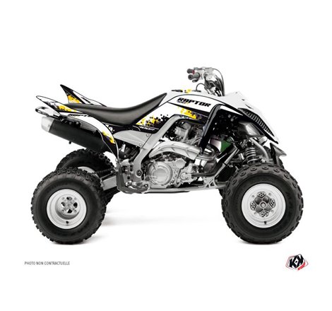 Kit Déco Quad Hangtown Yamaha 700 Raptor Jaune 60th Anniversary (2006-2012)