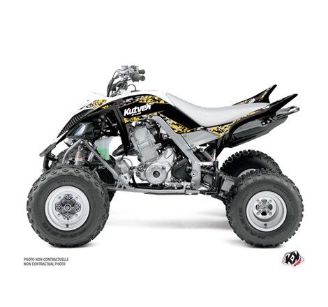 Kit Déco Quad Predator Yamaha 700 Raptor Jaune 60th Anniversary (2006-2012)