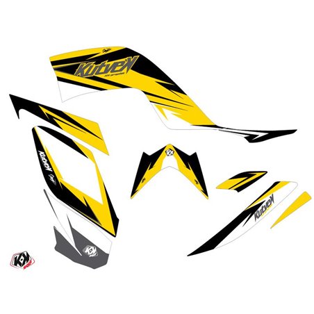 Kit Déco Quad Stage Yamaha 700 Raptor Jaune 60th Anniversary (2006-2012)