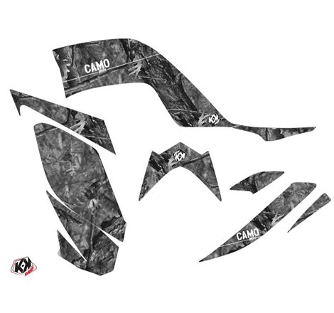 Kit Déco Quad Camo Yamaha 700 Raptor Gris (2013-2023)