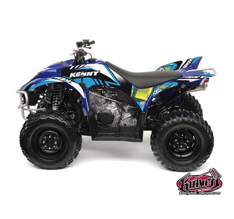 Kit Déco Quad Kenny Yamaha 350-450 Wolverine Bleu (2006-2009)