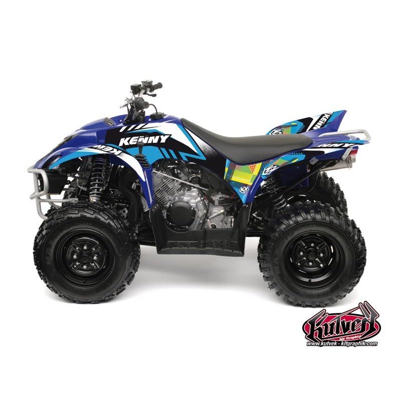 Kit Déco Quad Kenny Yamaha 350-450 Wolverine Bleu (2006-2009)