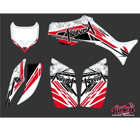 Kit Déco Quad Spirit Yamaha 350-450 Wolverine Rouge (2006-2009)