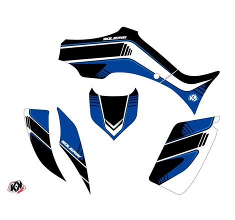 Kit Déco Quad Corporate Yamaha 350-450 Wolverine Bleu (2006-2009)