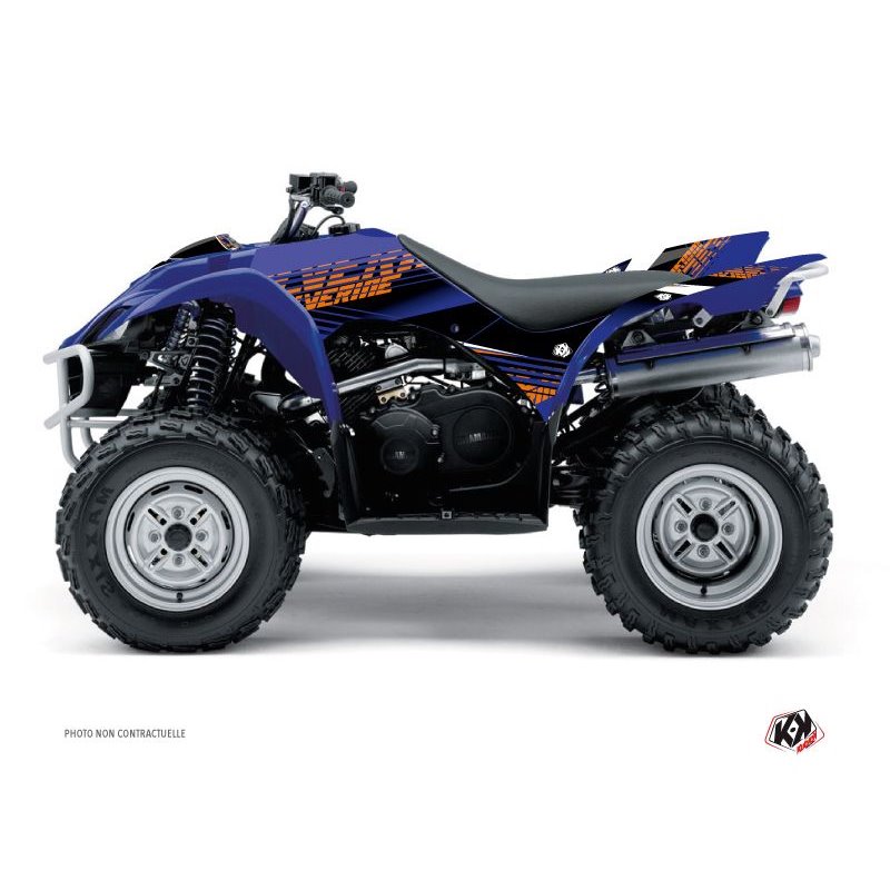 Kit Déco Quad Flow Yamaha 350-450 Wolverine Orange (2006-2009)