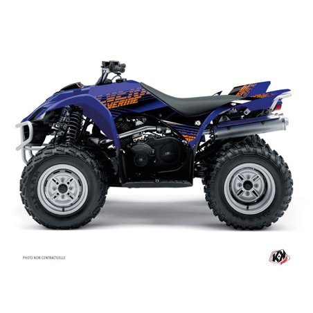 Kit Déco Quad Flow Yamaha 350-450 Wolverine Orange (2006-2009)