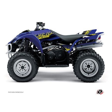 Kit Déco Quad Flow Yamaha 350-450 Wolverine Jaune (2006-2009)