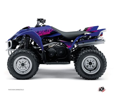 Kit Déco Quad Flow Yamaha 350-450 Wolverine Rose (2006-2009)