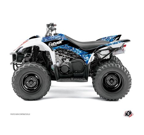 Kit Déco Quad Predator Yamaha 350-450 Wolverine Bleu (2006-2009)