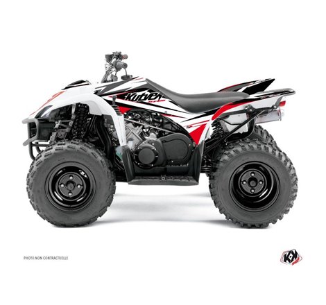 Kit Déco Quad Stage Yamaha 350-450 Wolverine Noir Rouge (2006-2009)