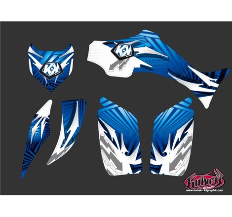 Kit Déco Quad Graff Yamaha 350-450 Wolverine Bleu (2006-2009)