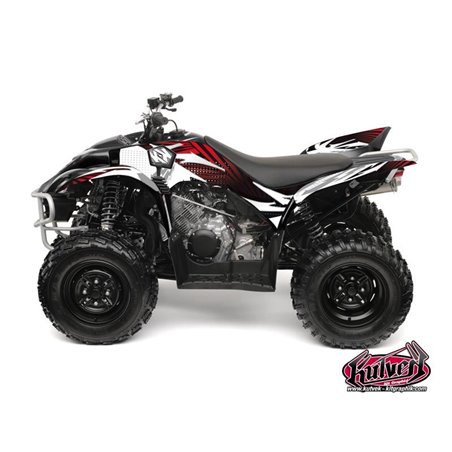 Kit Déco Quad Graff Yamaha 350-450 Wolverine Rouge (2006-2009)
