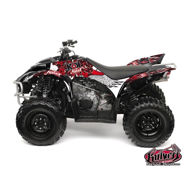 Kit Déco Quad Demon Yamaha 350-450 Wolverine Rouge (2006-2009)