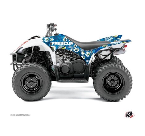 Kit Déco Quad Freegun Eyed Yamaha 350-450 Wolverine Bleu (2006-2009)