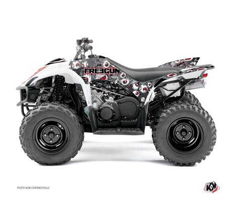 Kit Déco Quad Freegun Eyed Yamaha 350-450 Wolverine Rouge (2006-2009)