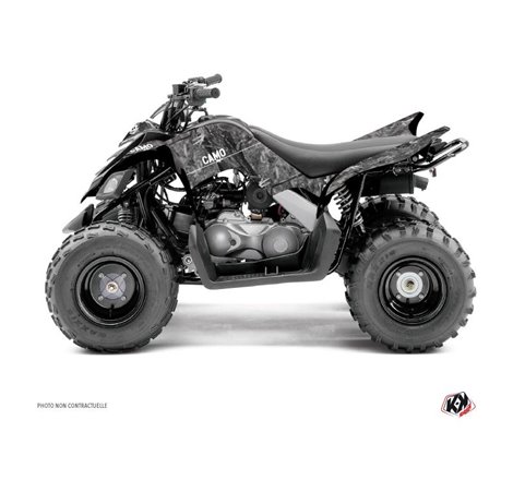Kit Déco Quad Camo Yamaha 90 Raptor Gris (2009-2023)