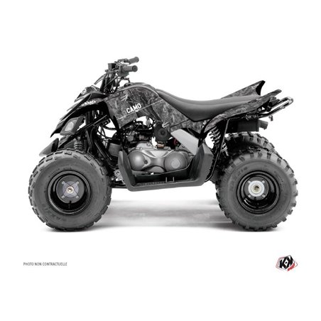 Kit Déco Quad Camo Yamaha 90 Raptor Gris (2009-2023)
