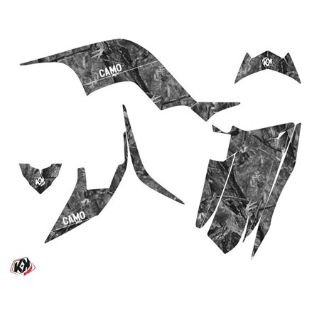 Kit Déco Quad Camo Yamaha 90 Raptor Gris (2009-2023)