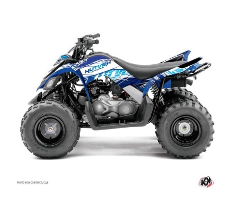 Kit Déco Quad Eraser Yamaha 90 Raptor Bleu (2009-2023)