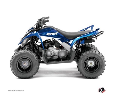 Kit Déco Quad Stage Yamaha 90 Raptor Bleu (2009-2023)