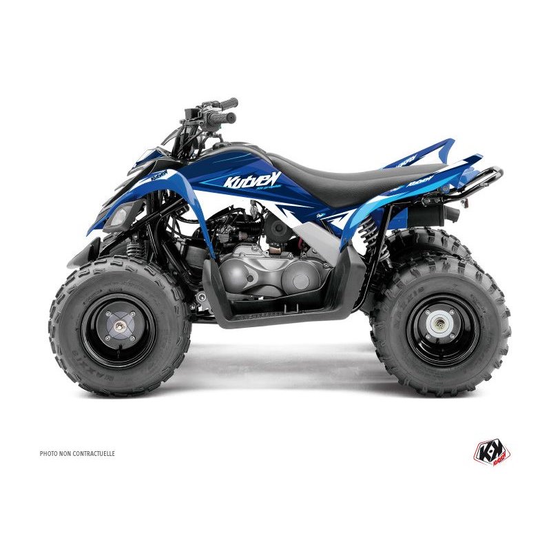 Kit Déco Quad Stage Yamaha 90 Raptor Bleu (2009-2023)