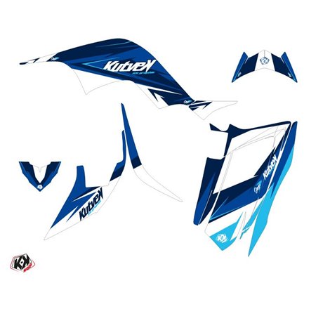 Kit Déco Quad Stage Yamaha 90 Raptor Bleu (2009-2023)