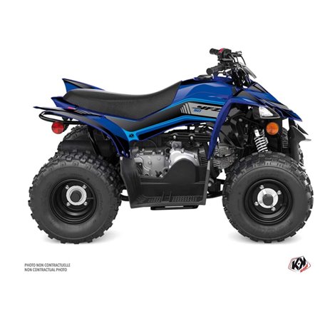 Kit Déco Quad Corporate Yamaha 50 YFZ Bleu (2016-2023)