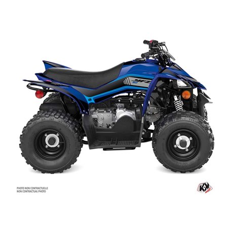 Kit Déco Quad Corporate Yamaha 50 YFZ Bleu (2016-2023)