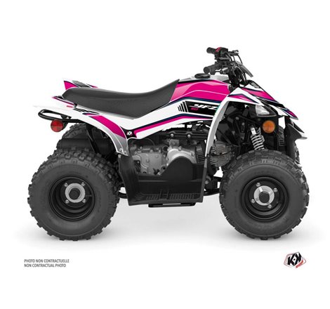 Kit Déco Quad Corporate Yamaha 50 YFZ Rose (2016-2023)