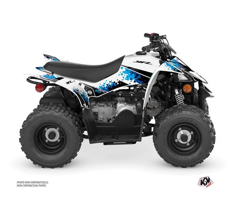 Kit Déco Quad Hangtown Yamaha 50 YFZ Blanc (2016-2023)