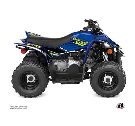 Kit Déco Quad Flow Yamaha 50 YFZ Jaune (2016-2023)