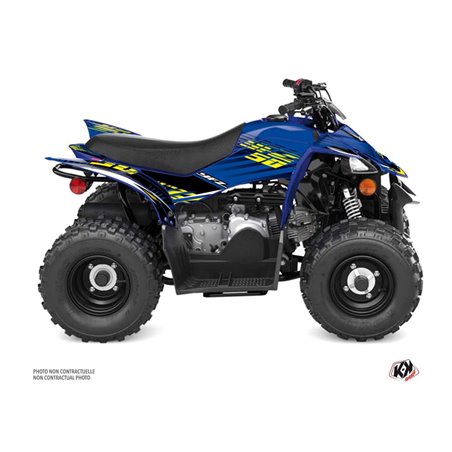 Kit Déco Quad Flow Yamaha 50 YFZ Jaune (2016-2023)