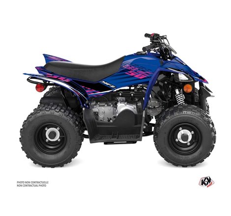 Kit Déco Quad Flow Yamaha 50 YFZ Rose (2016-2023)