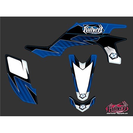 Kit Déco Quad Factory Yamaha 450 YFZ Bleu (2004-2009)