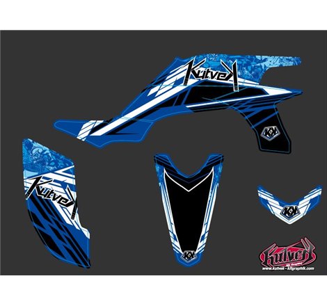 Kit Déco Quad Spirit Yamaha 450 YFZ Bleu (2004-2009)