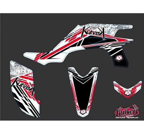 Kit Déco Quad Spirit Yamaha 450 YFZ Rouge (2004-2009)