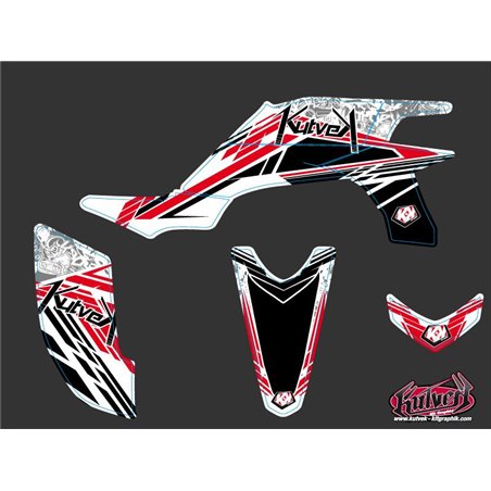 Kit Déco Quad Spirit Yamaha 450 YFZ Rouge (2004-2009)