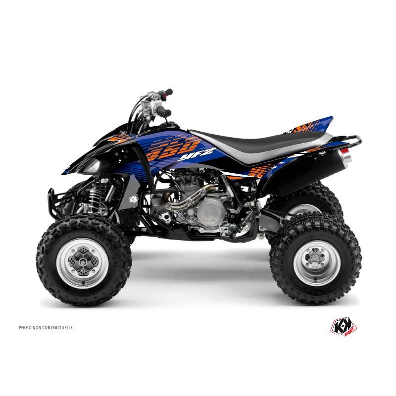 Kit Déco Quad Flow Yamaha 450 YFZ Orange (2004-2009)