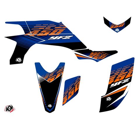 Kit Déco Quad Flow Yamaha 450 YFZ Orange (2004-2009)