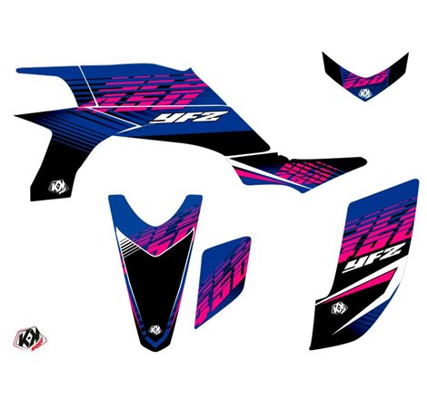 Kit Déco Quad Flow Yamaha 450 YFZ Rose (2004-2009)